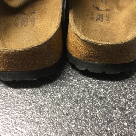 Birki’s Birkenstock 3 Strap Black Sandals - Picture 5 of 11